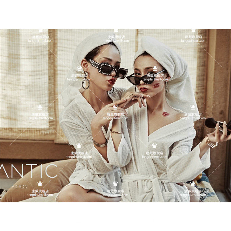 影楼新款私房浴袍艺术照闺蜜写真主题服装姐妹民族服装