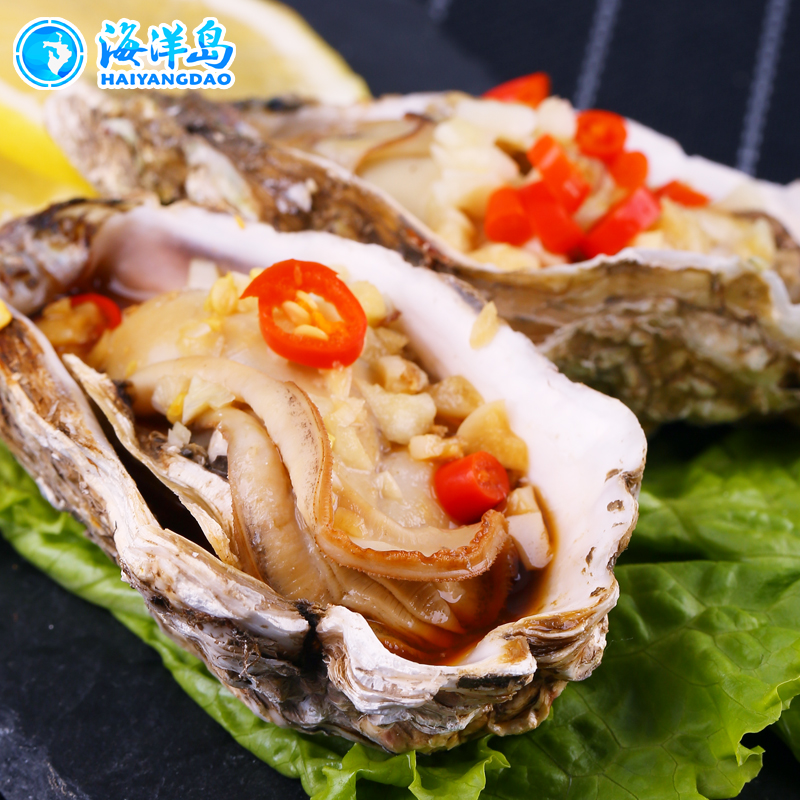 海洋岛5斤大连新鲜大生蚝鲜活带壳牡蛎即食海鲜海蛎子