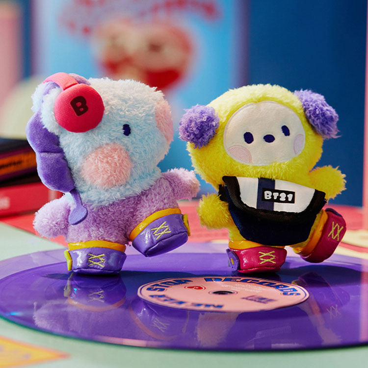 bt21防弹少年minini嘻哈玩偶毛绒公仔卡通迷你毛绒