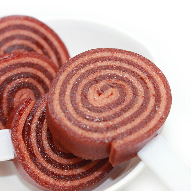 两个宝贝功夫山楂棒棒卷糖山楂糕果丹皮儿童健康零食山楂条30支