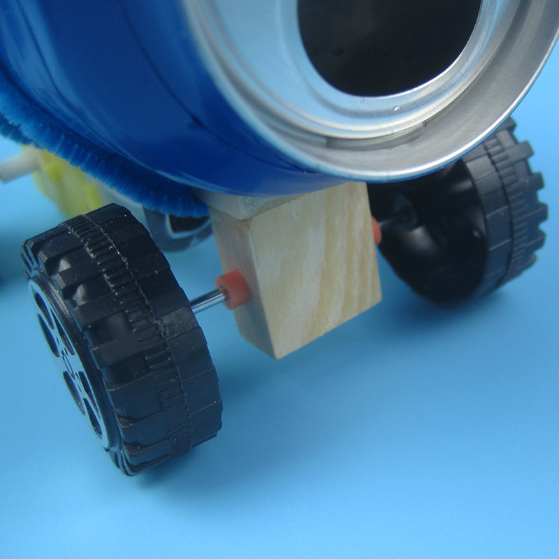 小学生科技小制作易拉罐拼装diy托马斯小火车小马达电机 制作手工