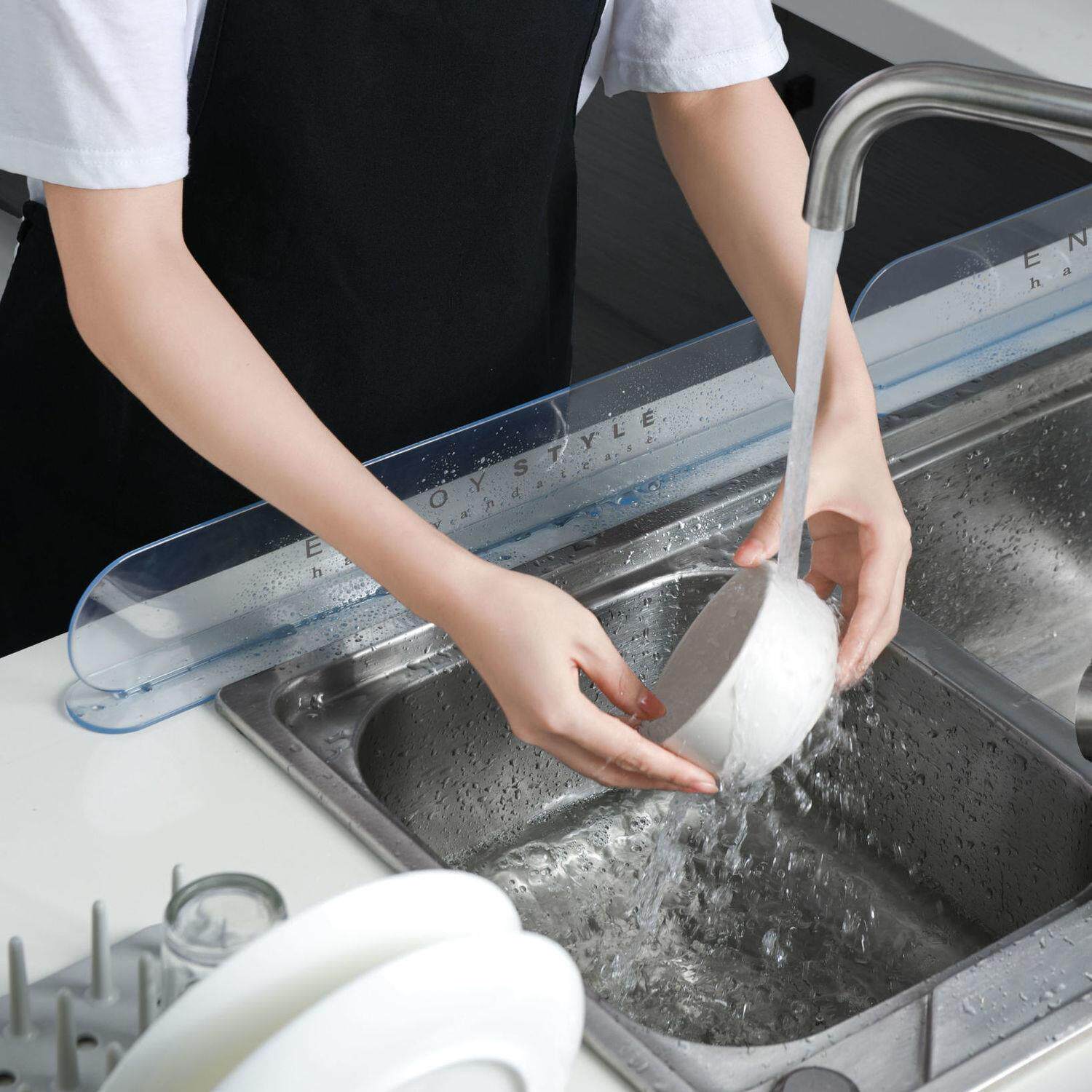 挡水厨房硅胶水槽水池灶台防水浴室洗手洗脸其它