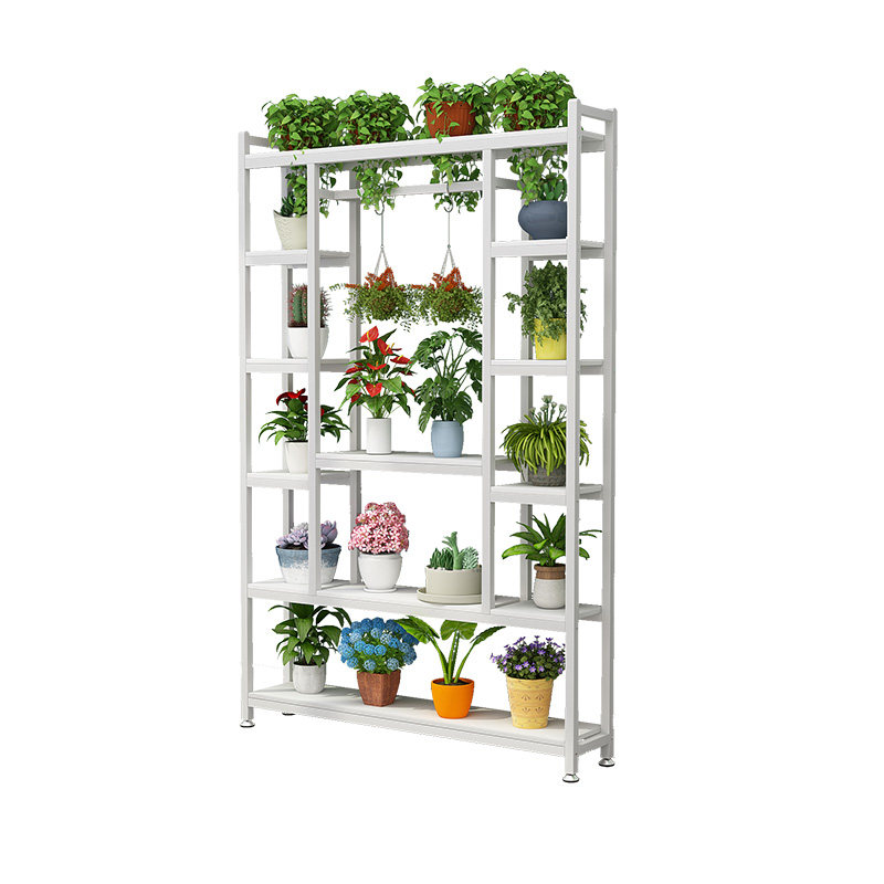 阳台花架置物架室内多层绿萝花架子塑料pvc客厅花架