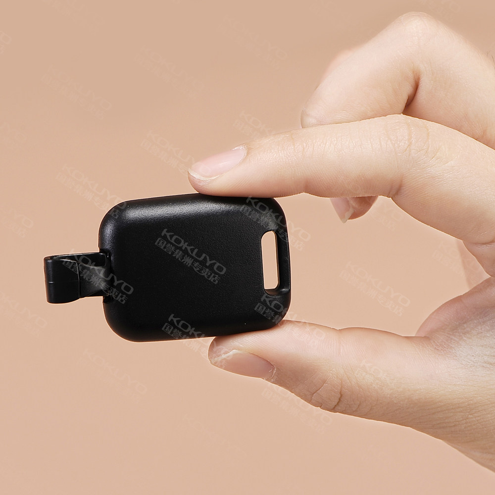 卡扣门禁kokuyo国誉胸卡可伸缩证件r1圆形伸缩卡套