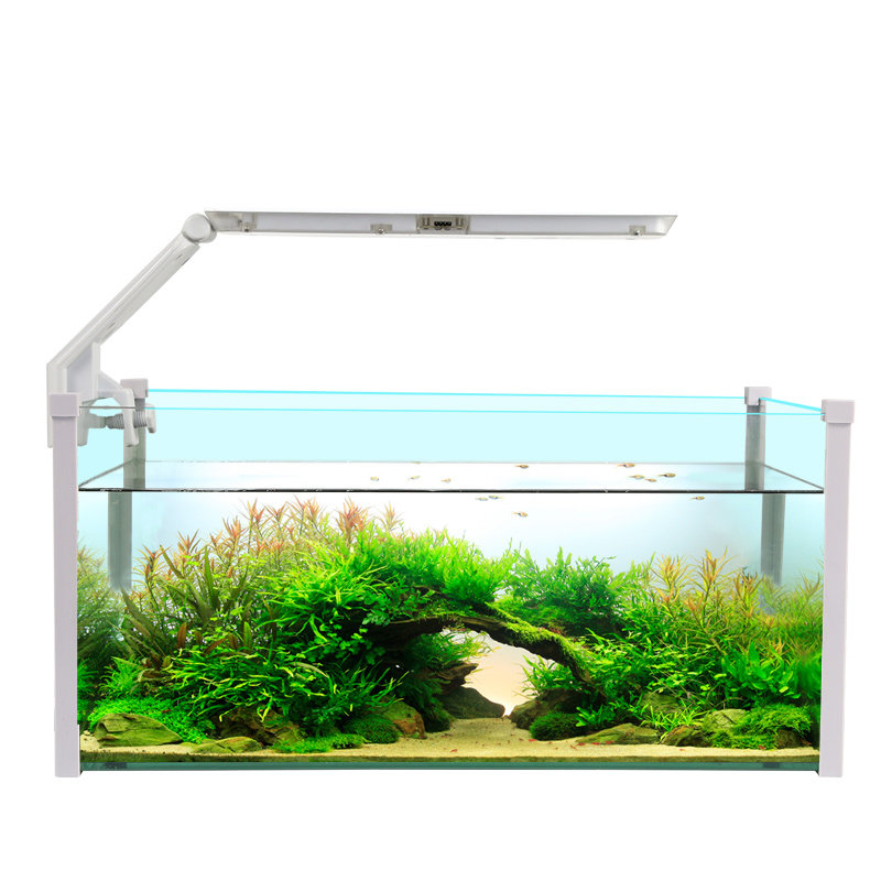 玻璃乌龟鱼缸晒台别墅鱼龟混养缸养金鱼家用鱼缸