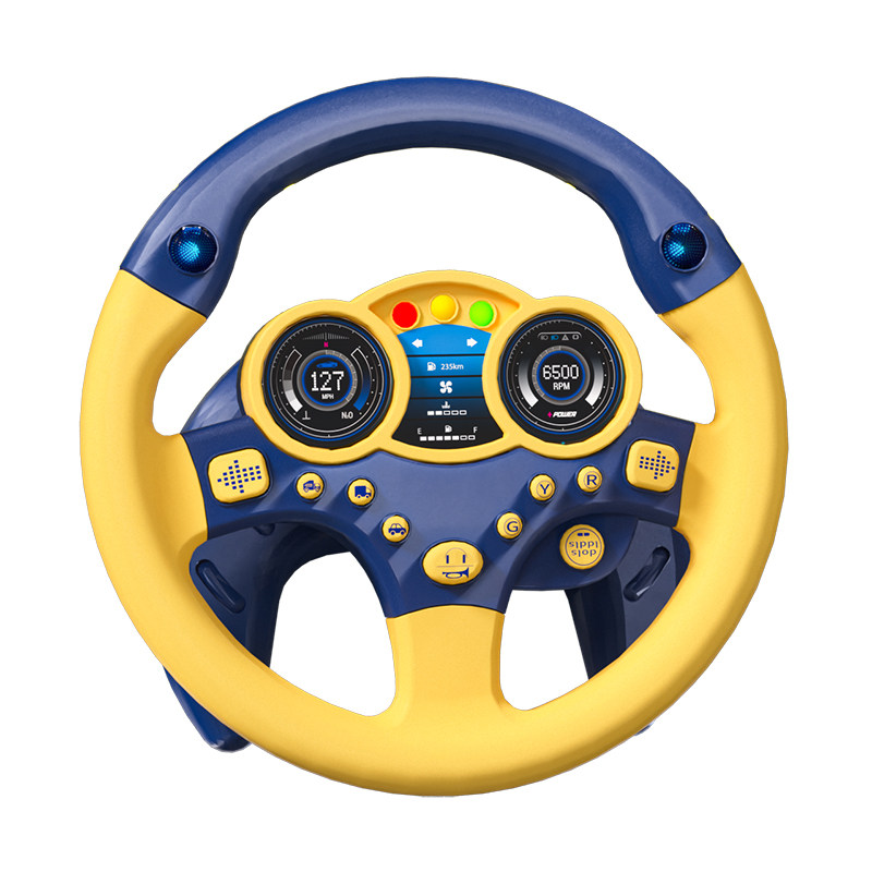 儿童方向盘玩具模拟仿真驾驶汽车副驾驶开车车载其它早教玩具类