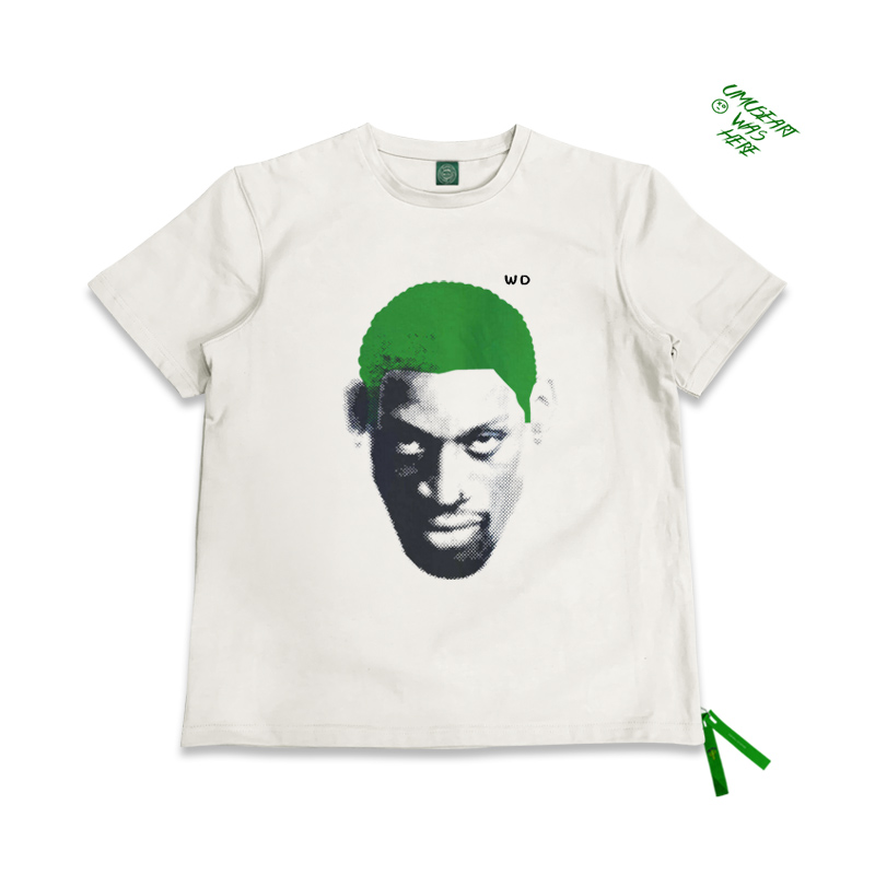 丹尼斯罗德曼Dennis Rodman周边短袖ins丧系慵懒风宽松T恤上衣男