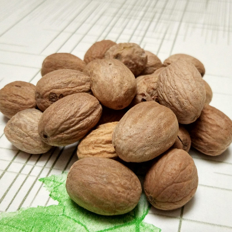 香料肉蔻肉豆豆蔻特级果肉寇肉扣香果仁肉果花椒