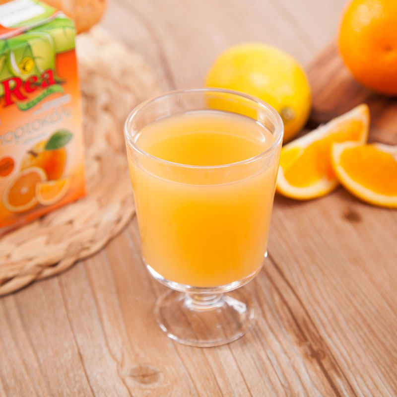 莉亚橙子汁希腊原装进口果味浓缩果汁饮料果蔬多口味过节聚餐1l*2