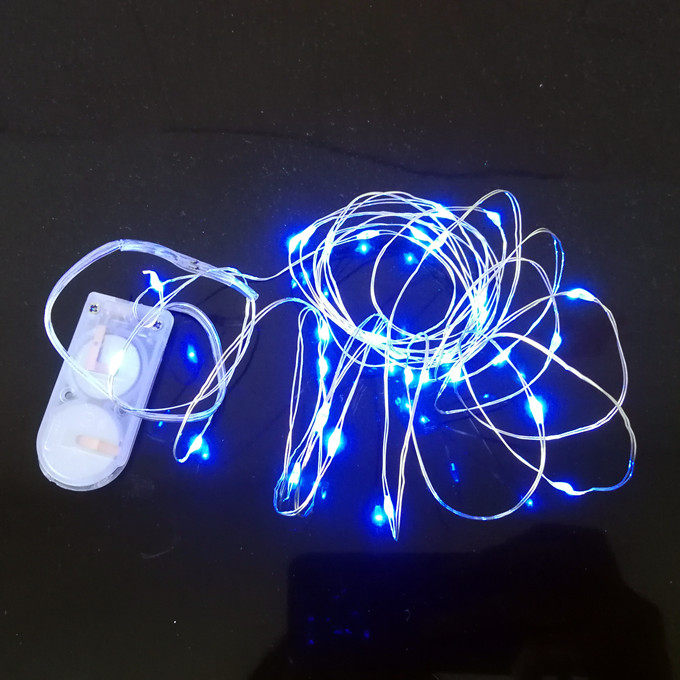 diy手工材料灯线灯条暖光灯带开关关灯电子装饰灯