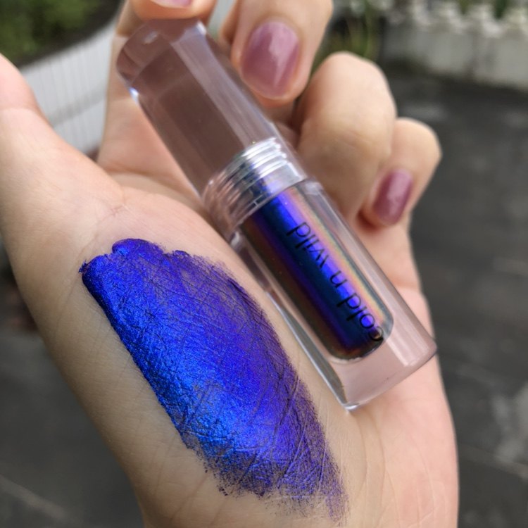 玩妆系列coldnwild冷野变色龙液体眼影克莱因蓝紫辣妹眼影