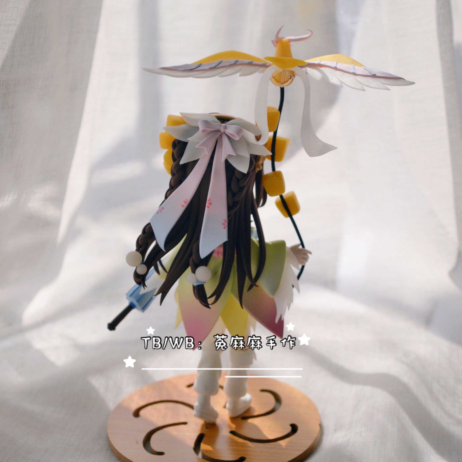 麻麻手作超轻粘土定制王者娜可露露晚萤动漫游戏周边手办