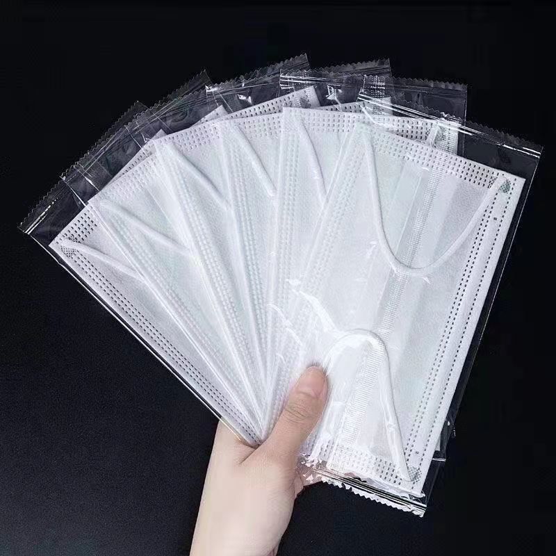 口罩独立包装白色一次性夏季薄款女网红时尚防晒口罩