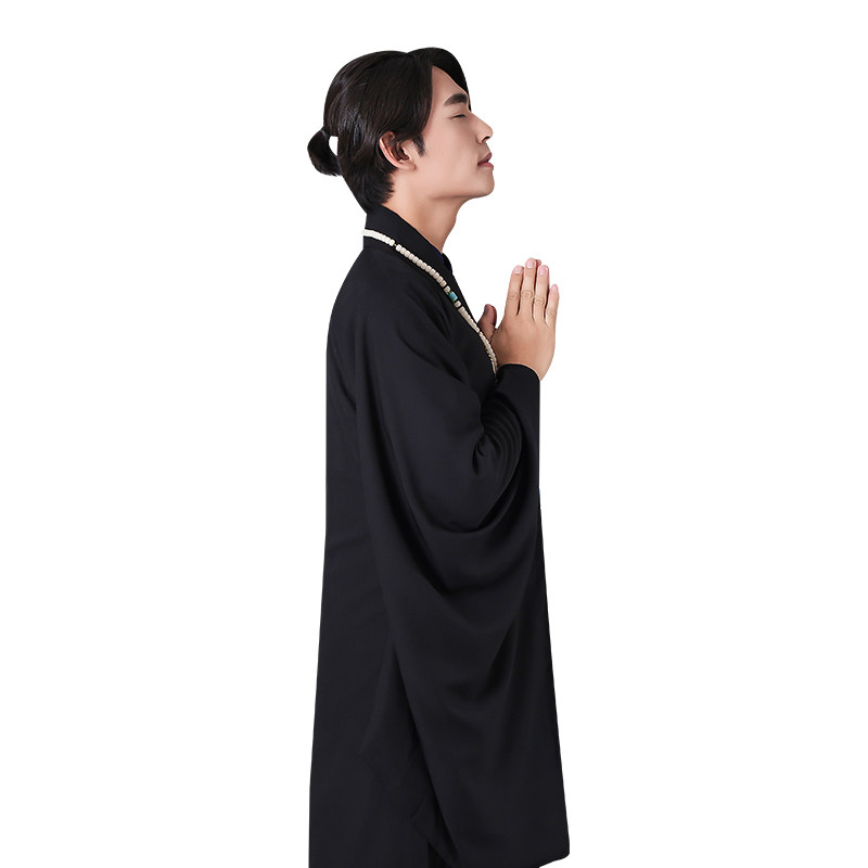 梵林僧服海居士服台不透明多丽丝男女女款佛教海清民族服装