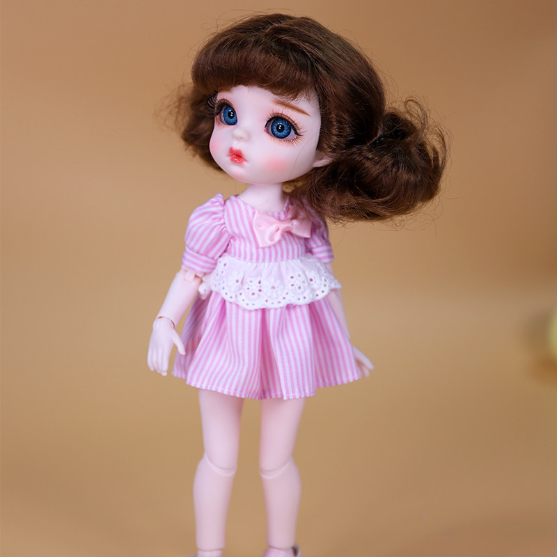 衣服德必胜娃娃6分小天使娃休闲服icy小布布娃娃裙子娃娃