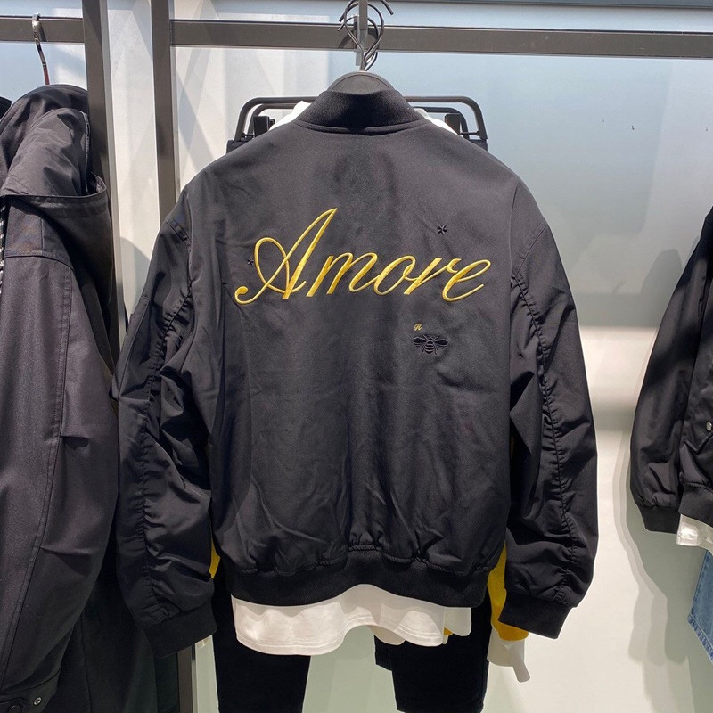 鸟家男装春秋外套男修身韩版潮流刺绣时尚棒球服夹克BYBCA1201