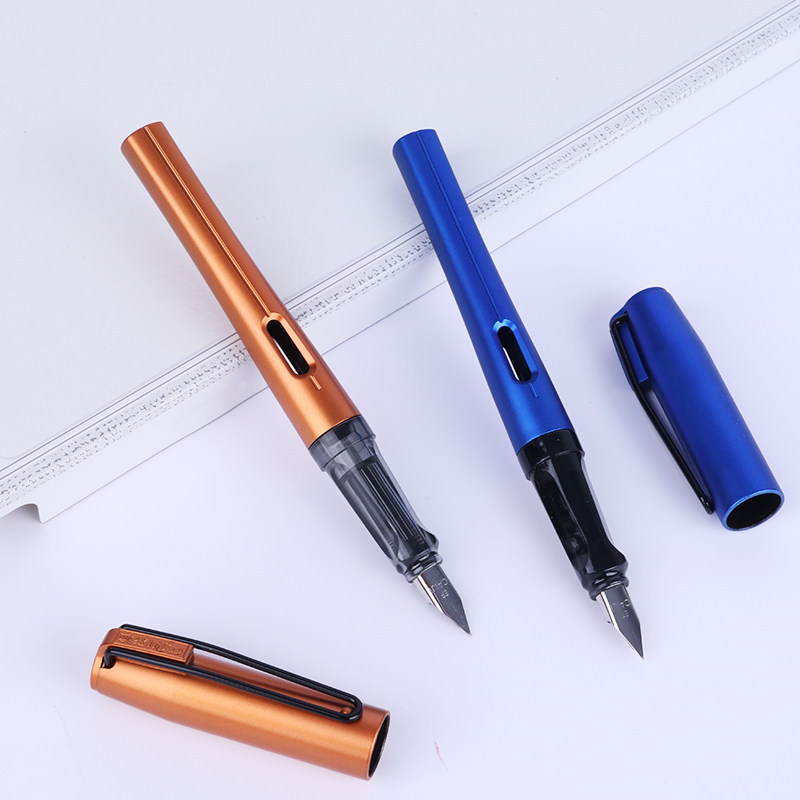 德国彩迹钢笔cj504男女中小学生铱金笔ef尖墨磨砂钢笔