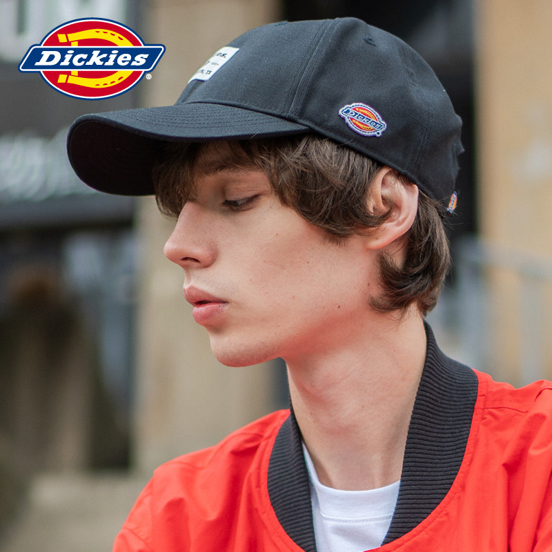 dickies帽子男女经典款弯檐户外运动鸭舌帽防晒遮阳帽dk007609