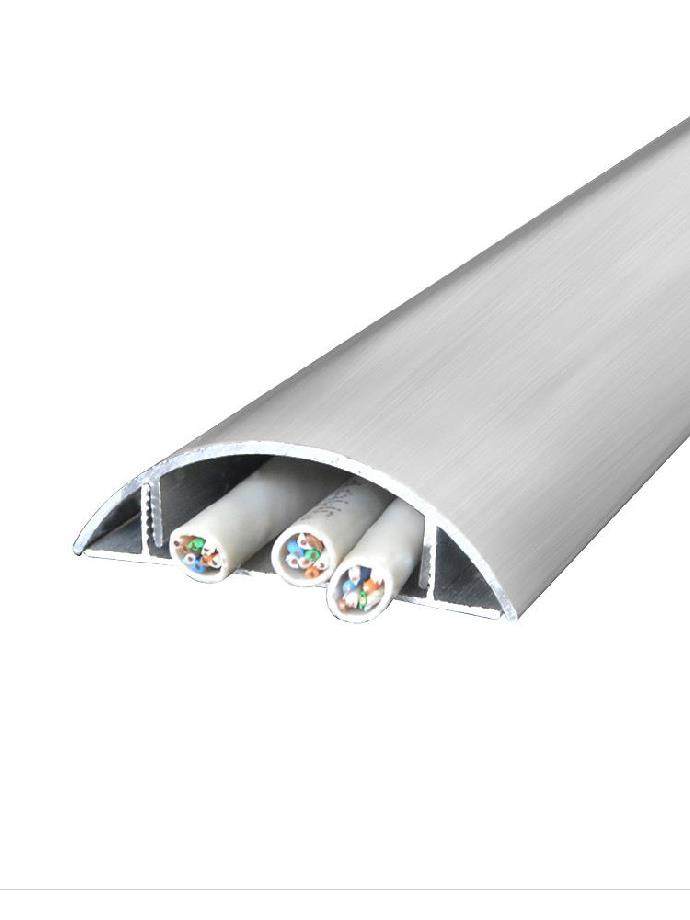 不锈钢底线铝合金槽贴地卡槽面板地脚地线线槽铝槽配线槽
