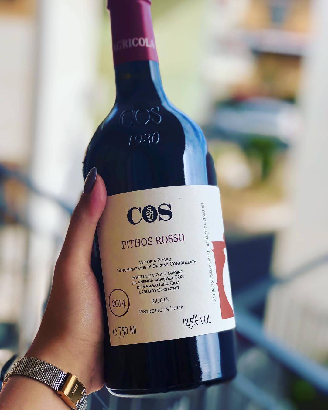 自然cos入门陶罐浸皮干红意大利pithosrosso红葡萄酒干红静态葡萄酒