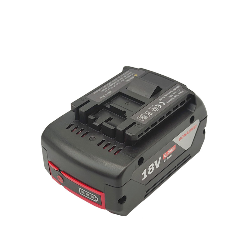 适用bosch博世手电电钻电池18v144v电动工具冲击gds18vec300abr电池