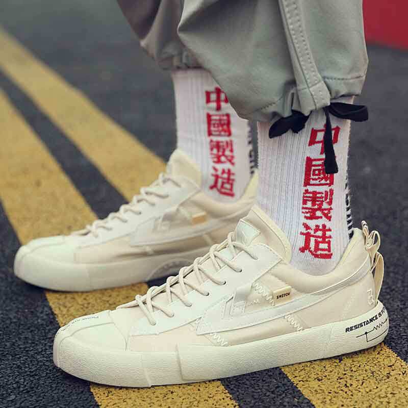 回力回雁无效电阻系列fourtry联名低帮帆布布鞋帆布鞋