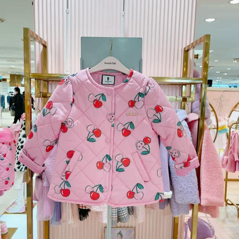 打折frenchcat法国国猫韩国童装代购冬女时尚普通外套