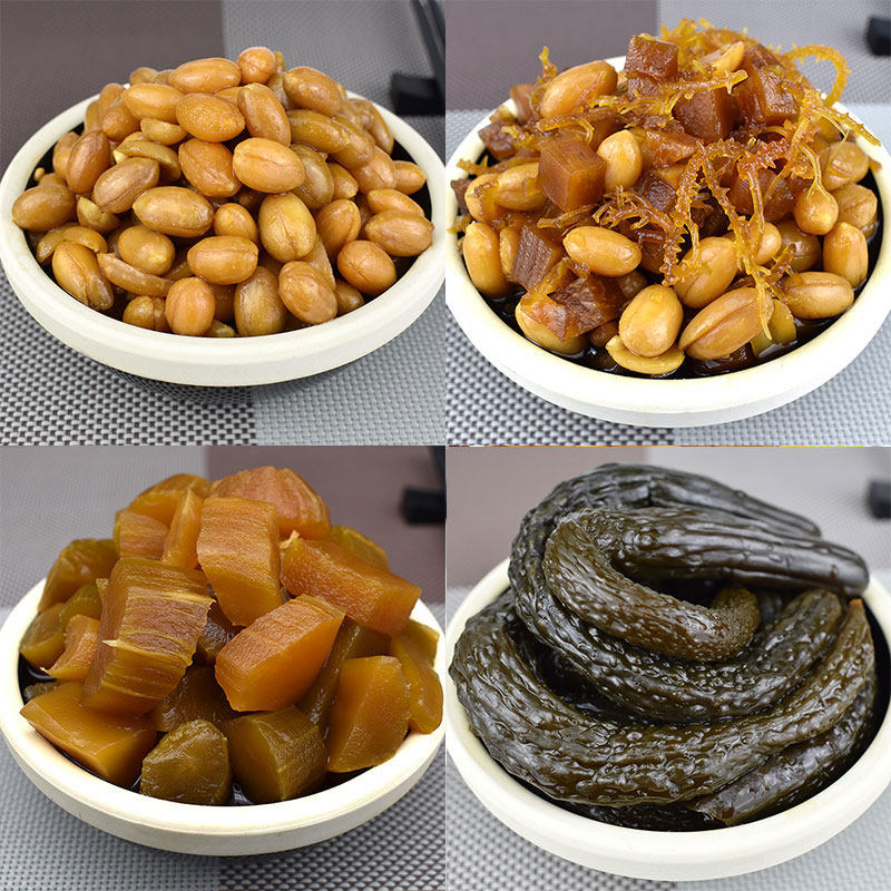 玉堂酱菜酱花生什锦菜酱黄瓜莴笋脆咸菜早餐配菜山东特产下饭菜