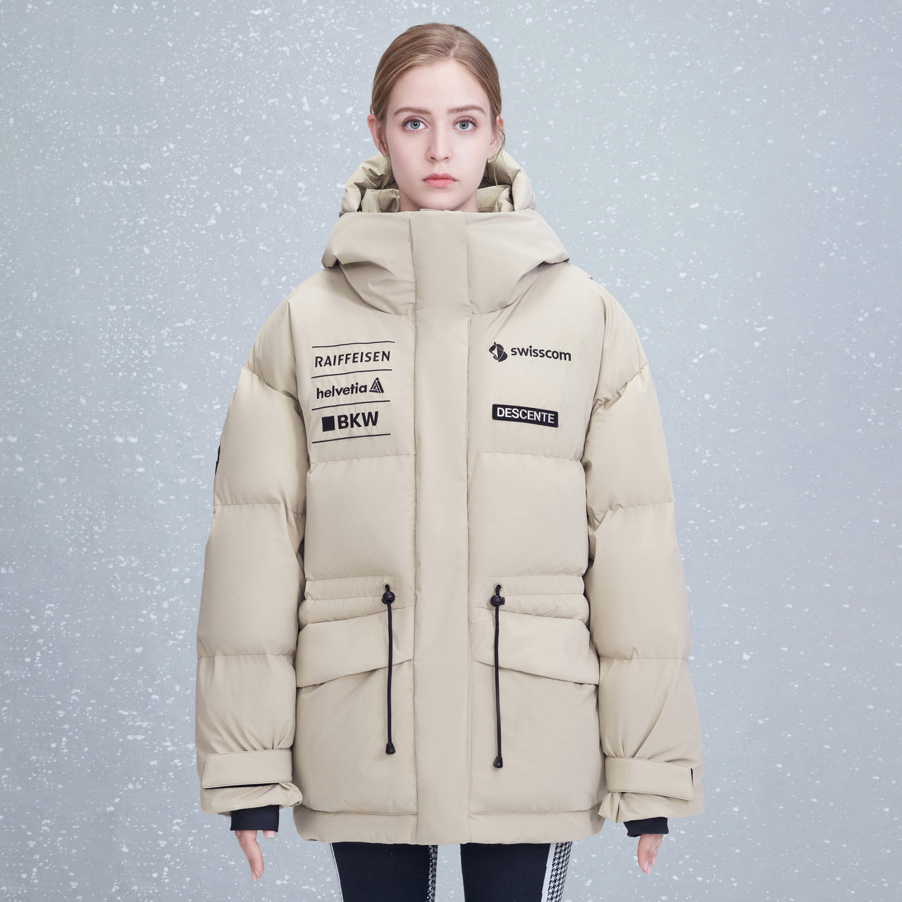 descente迪桑特瑞士国家滑雪联名光热热能储温轻盈运动羽绒服