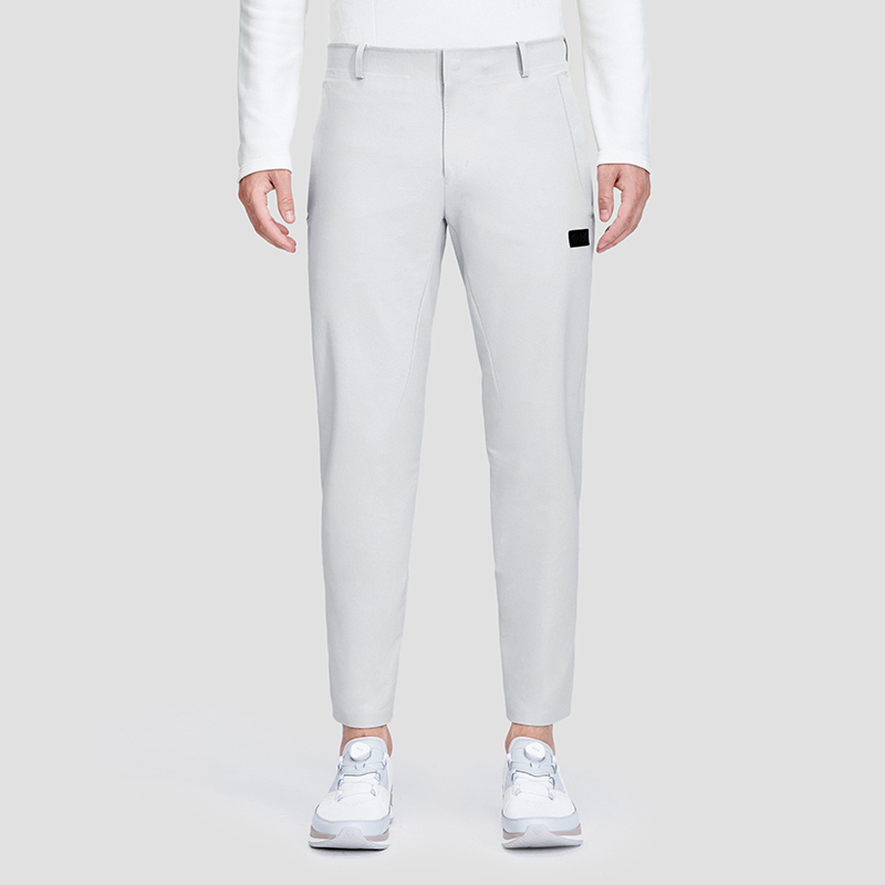 descente迪桑特彭于晏同款dualis都市商务男子保暖梭织运动长裤