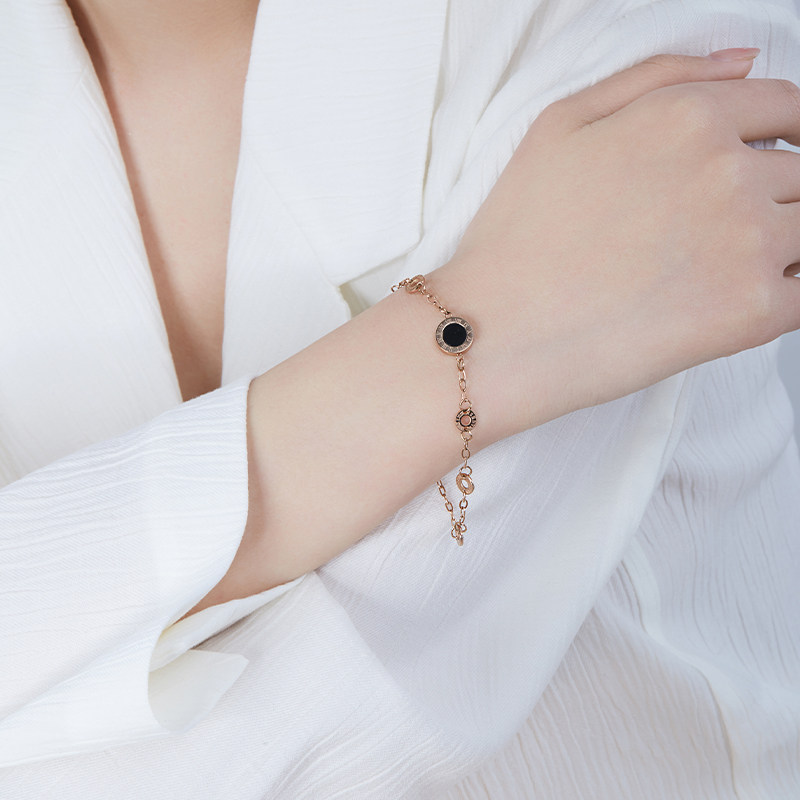 shine萱子饰品网红ins小众设计冷淡风手串手饰复古手链