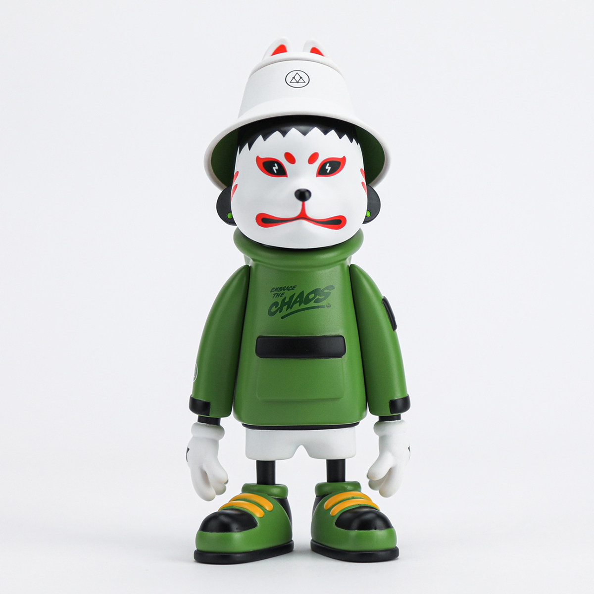 ltnckeios联名潮流玩具限量绿色亡灵狐妖手办手办