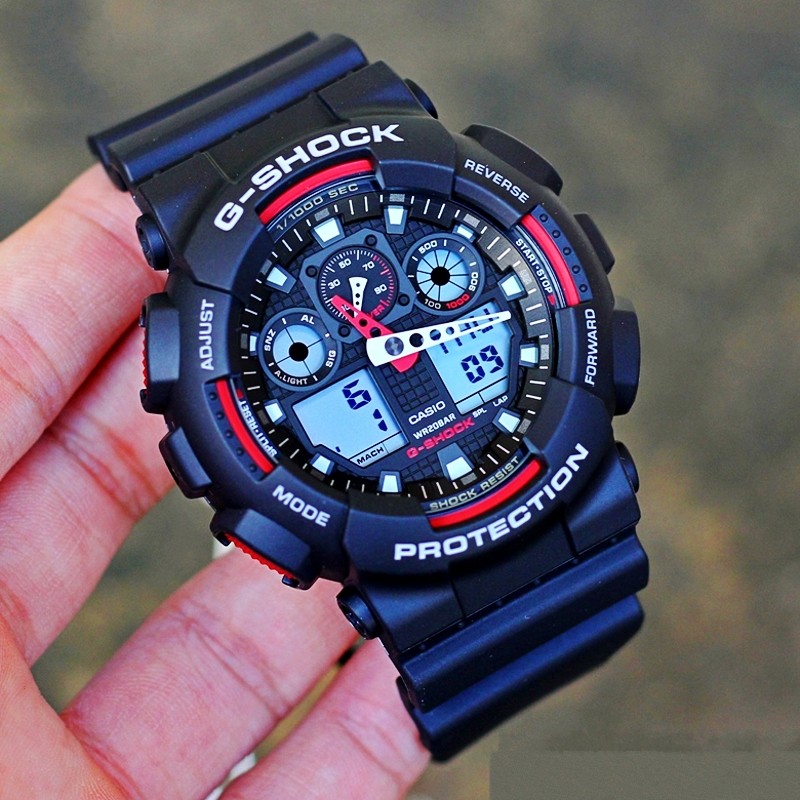 casio卡西欧手表gshock双显防水防震运动潮流石英表日韩腕表