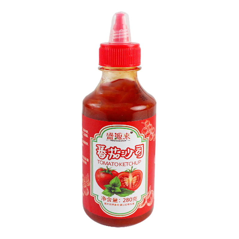 盛源番茄酱家用瓶装装小包装挤压肯德基儿童低脂番茄酱
