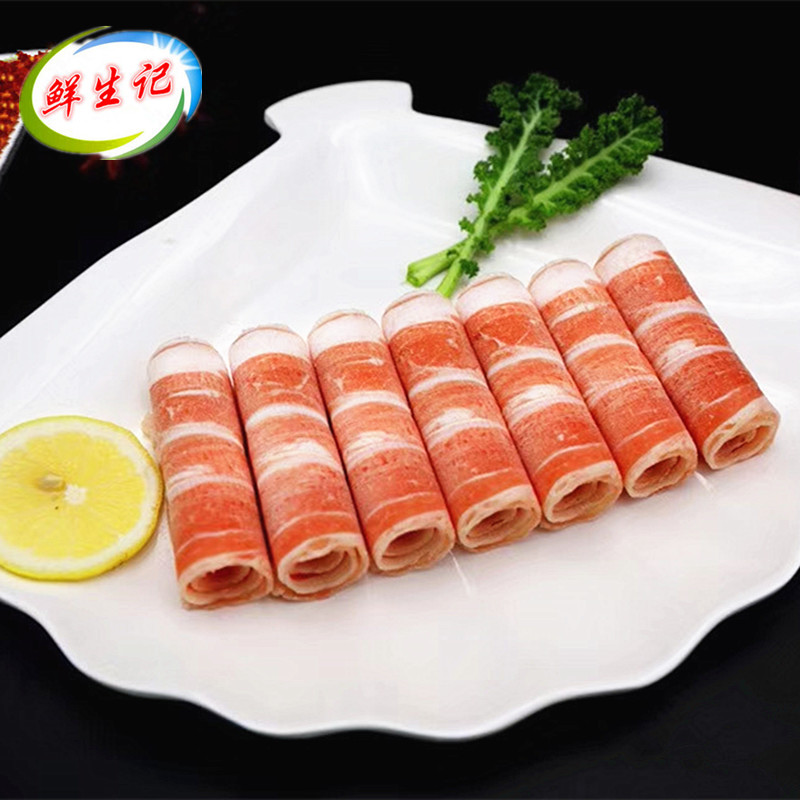 羊肉新西兰小肥6斤高钙羊肉卷脆骨火锅卷豆捞涮羊肉卷