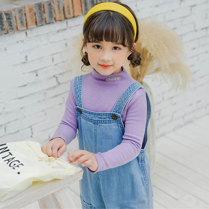 kiskiss儿童家居服女童打底男童秋装宝宝t恤