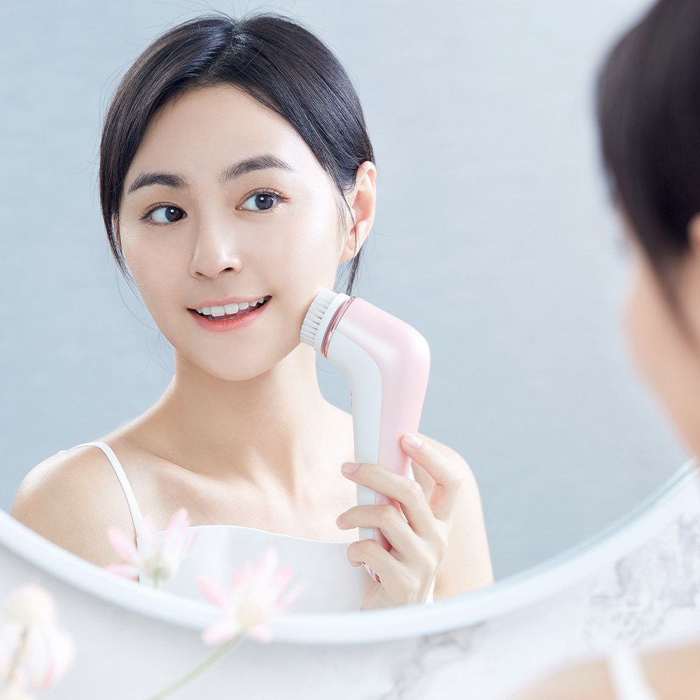 小熊洗脸仪电动洁面仪女毛孔清洁器洗脸刷神器美容仪洗面奶打泡器