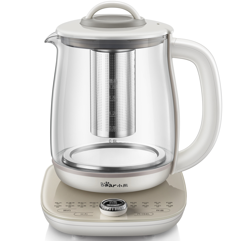 小熊养生壶全自动加厚玻璃多功能智能办公室保健煎药养生壶