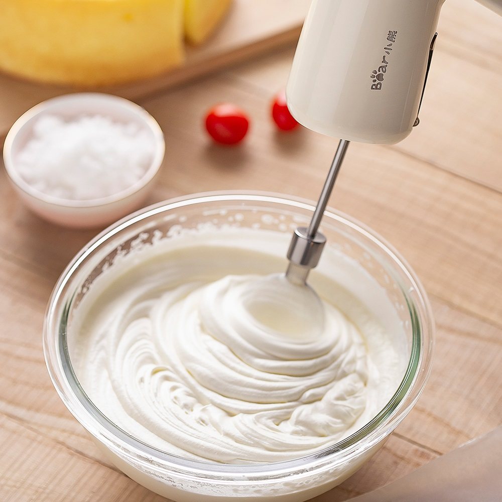 小熊打蛋器电动无线充电式家用迷你小型烘焙蛋糕搅拌打发器打奶油￥79