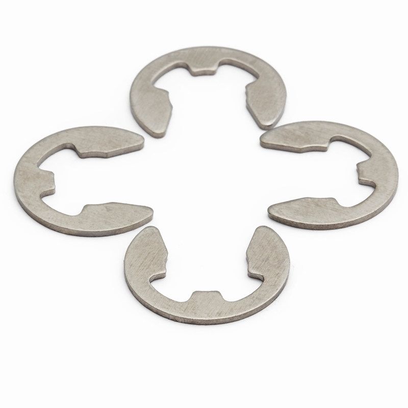 不锈钢开口卡簧挡圈gb896环扣挡片轴卡6折挡圈