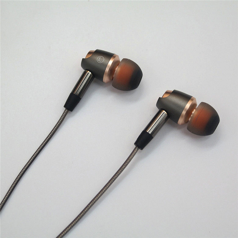 diy可插拔耳机线dc口适用irock a8i8n1n3v1s等10mm钛膜金属耳机头