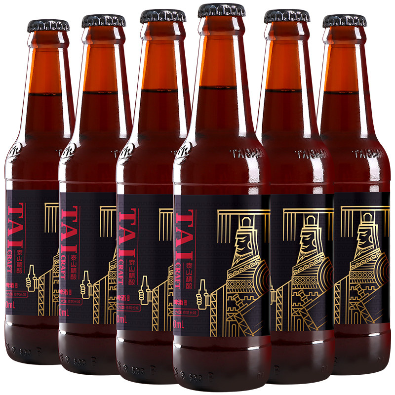 秦皇艾尔22°p300ml6瓶装精酿烈性啤酒(热品库)