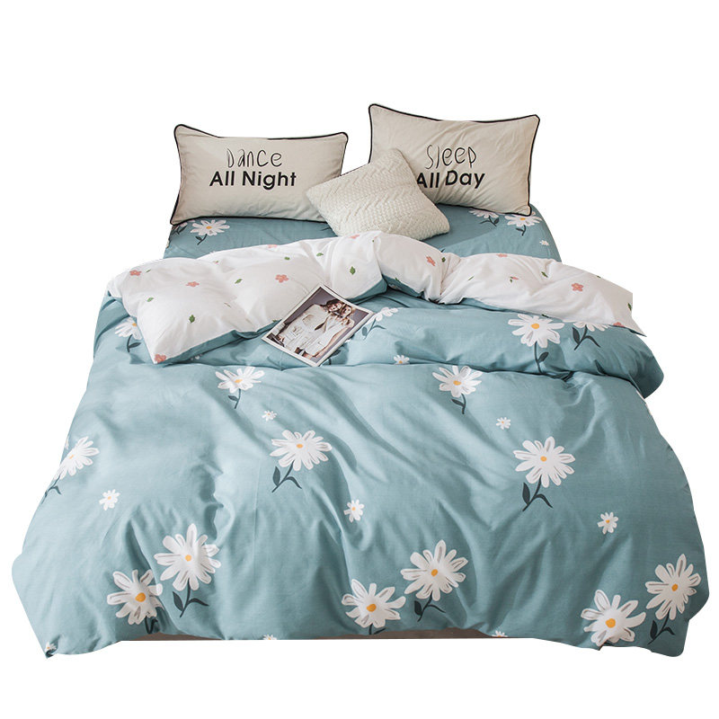 恒源祥全棉被套单件100棉单套学生单人15米纯棉被套