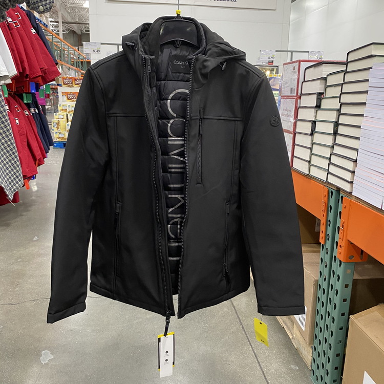 2021秋冬新款CK Calvin Klein 男士三合一保暖棉衣夹克防雨雪外套
