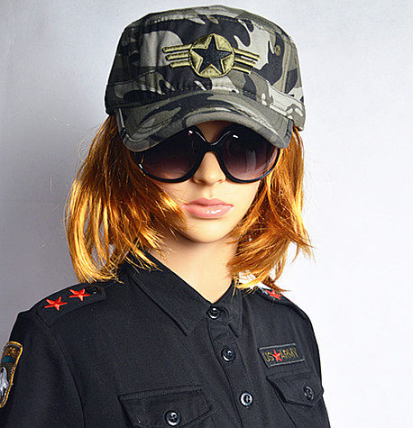 军帽男战术海豹突击队迷彩帽子冬天户外特种兵战狼军人红军红五星