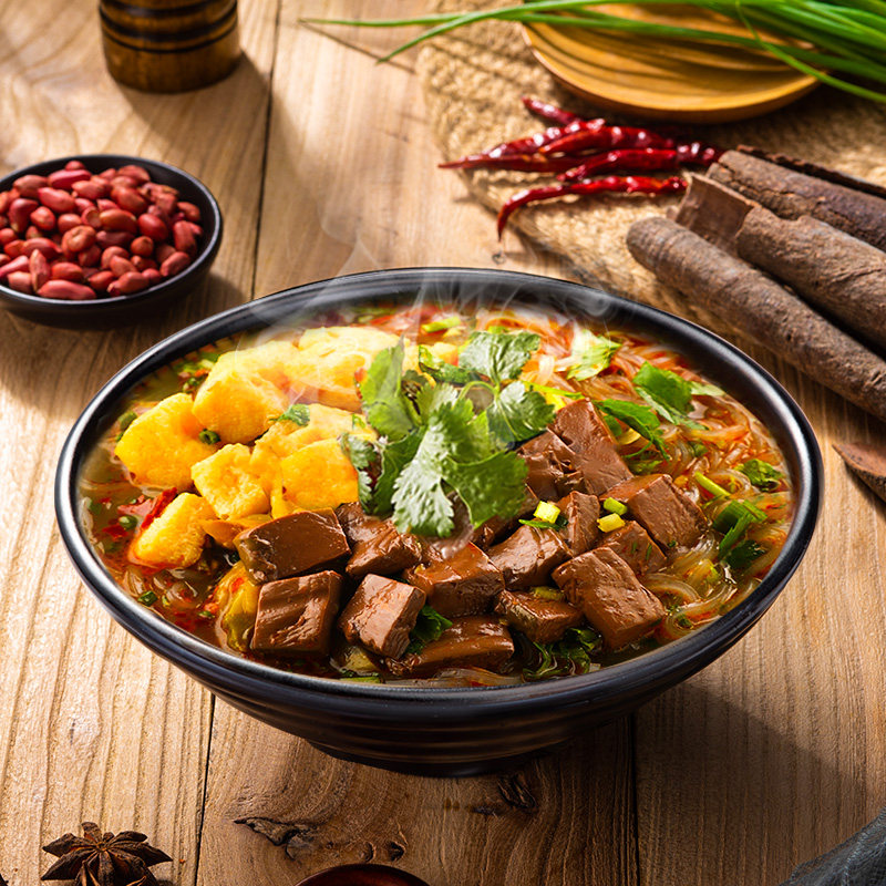 鸭血粉丝刻凡150g每桶方便速食懒人宵夜解馋螺蛳粉