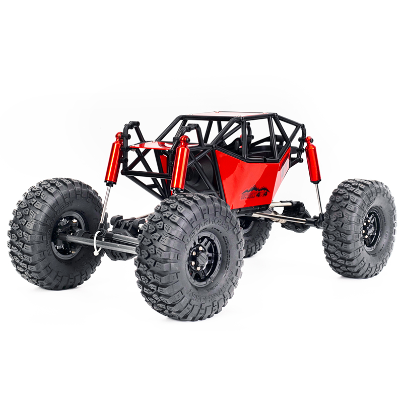 仿真攀爬车模型车猪笼管架车架底盘骨架scx10车模