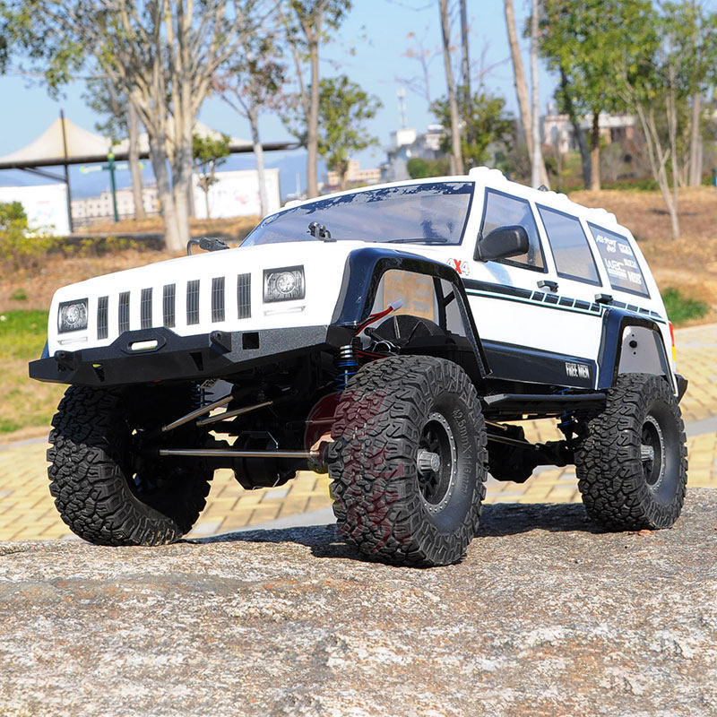 1/10 free men切诺基遥控攀爬车 四驱仿真攀爬车 越野axial 90046