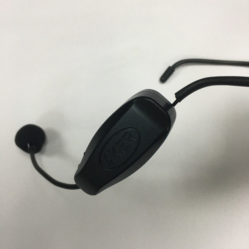 爱课正品aker无线扩音器头戴mr2500wak77w88w89w麦克风