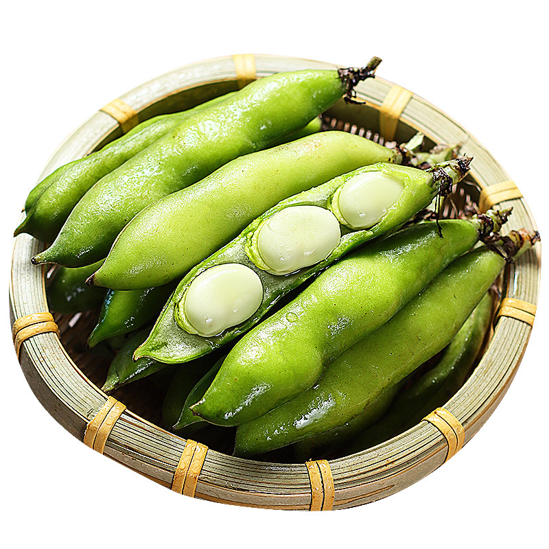 云南新鲜蚕豆5斤装豆荚新鲜当季蔬菜农家自种带壳生蚕豆带皮嫩青